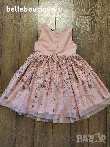Празнична рокля с искрящи пайети 104 см., 3-4 год. , снимка 3 - Детски рокли и поли - 46461245