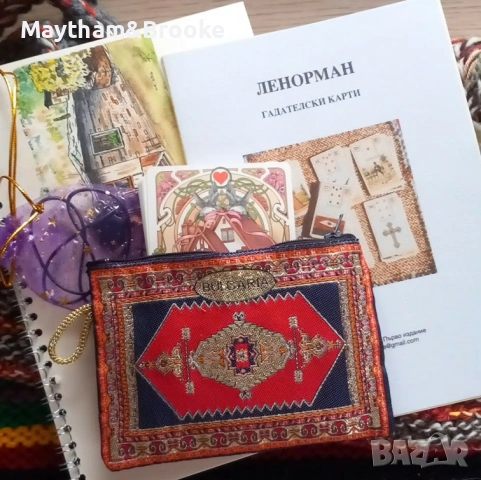 Уникална колода карти Ленорман, снимка 2 - Езотерика - 53218106