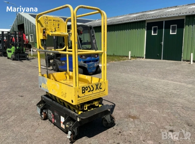 Ножична Вишка / Въздушна платформа 2010 Youngman Boss x2 , снимка 3 - Подемници - 51954857