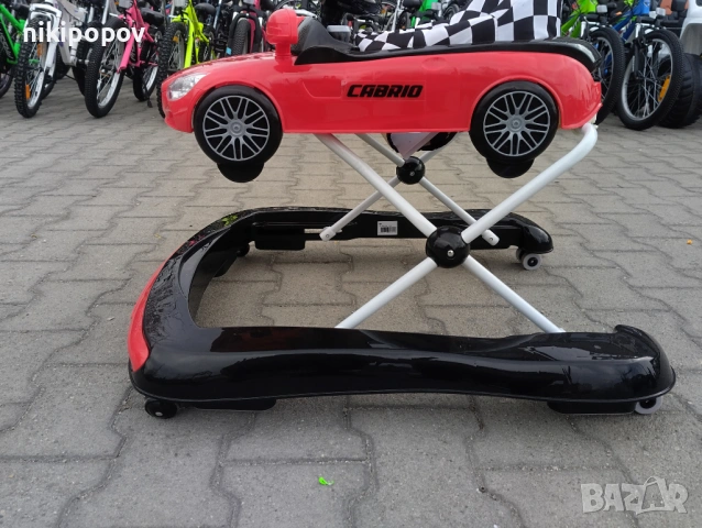 CANGAROO Проходилка CABRIO червен, снимка 12 - Проходилки - 53569070