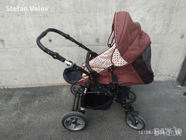 Adbor Zipp - Бебешка количка 2 в 1, снимка 4 - Детски колички - 46238637