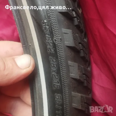 Чифт 28 цола гуми за велосипед колело schwalbe gt 365, снимка 3 - Части за велосипеди - 46898185