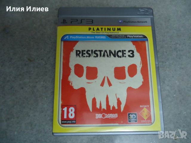 Resistance 3 Platinum PS3, снимка 1 - Игри за PlayStation - 45125457