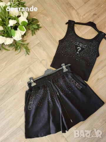 Черен Дамски летен комплект Guess