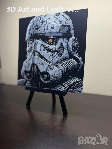 Релефна картина Stormtrooper , снимка 3 - Картини - 51016915