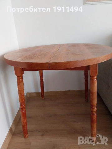 Ново бюро;ТВ шкаф и дървена маса за хранене, снимка 9 - Шкафове - 53848987