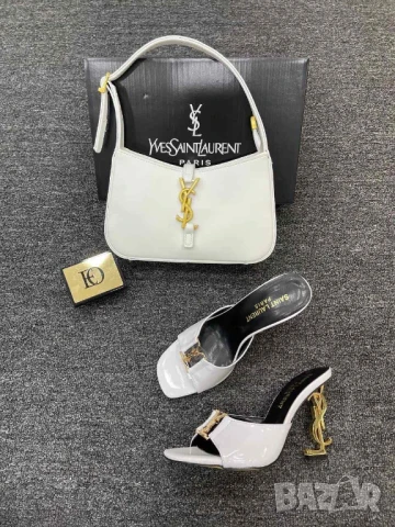 чехли / сандали  на ток YSL saint laurent Dolce&Gabbana 