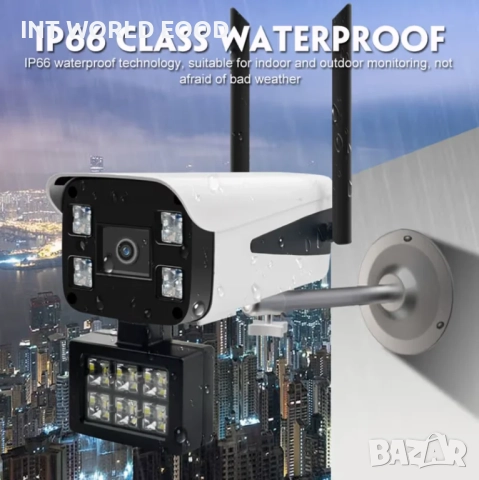 GUUDGO 10LED 1080P 2MP HD WiFi IP Камера YCC365 Plus APP, снимка 5 - IP камери - 52063037