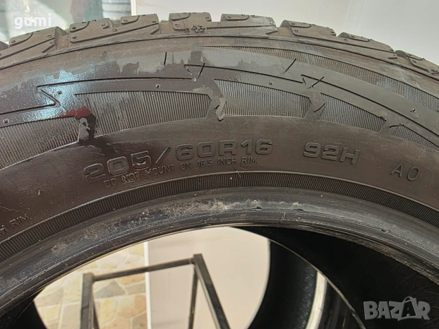 2бр зимни гуми 205/60/16 GOODYEAR L04686 , снимка 4 - Гуми и джанти - 53163772