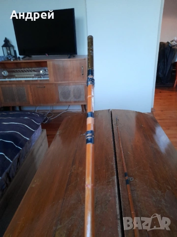Стара дървена въдица, снимка 7 - Въдици - 53432983