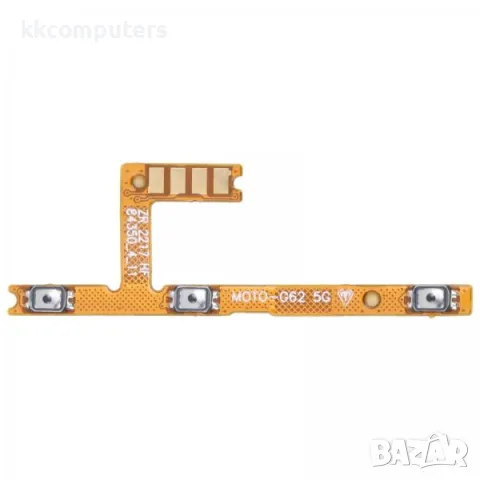 Лентов кабел + странични бутони за Motorola Moto G62 5G Баркод : 142152, снимка 1 - Резервни части за телефони - 46951819