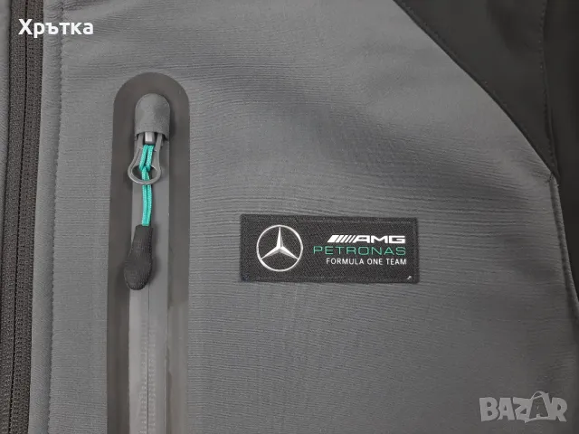 Mercedes AMG F1 Softshell - Оригинално мъжко яке размер M, L, снимка 11 - Якета - 48984360