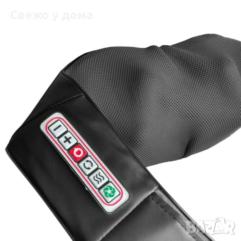 Безжичен 4D шиацу масажор с инфрачервено затопляне, снимка 2 - Масажори - 54213389