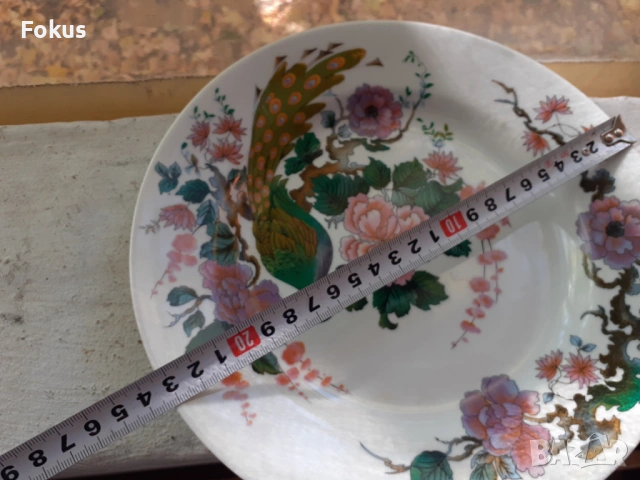 Стар порцелан колекционерска чиния BAVARIA, снимка 5 - Антикварни и старинни предмети - 53408930