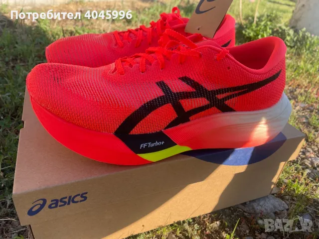 Обувки ASICS Metaspeed Paris , снимка 2 - Спортни обувки - 46820403