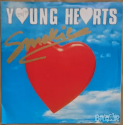 Грамофонни плочи Smokie – Young Hearts 7" сингъл, снимка 1 - Грамофонни плочи - 49475260