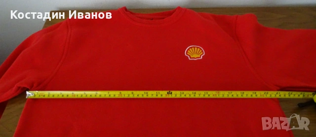 Shell / Шел суичър пуловер размер М, снимка 6 - Суичъри - 53210173