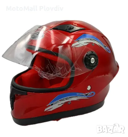 Детска каска шлем за мотор/ различни разцветки, снимка 9 - Аксесоари и консумативи - 49678773