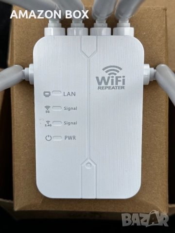 Wi-Fi усилвател - безжичен, снимка 2 - Рутери - 52332368