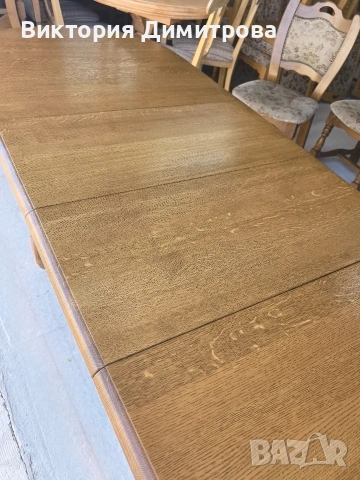 Разтегателна трапезна маса МАСИВ , снимка 4 - Маси - 54115641