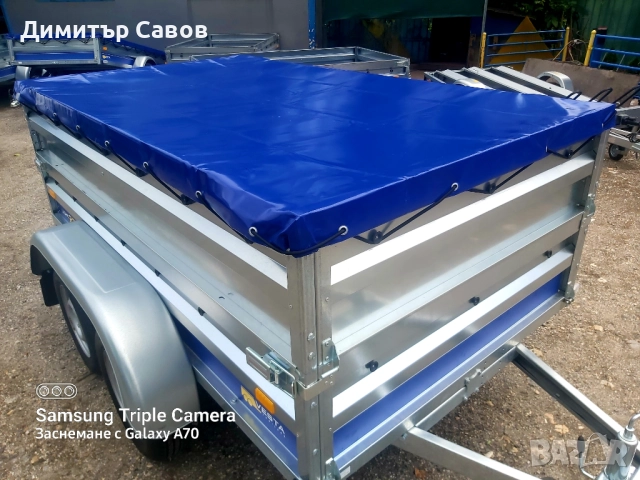 Туристическо ремарке VESTA LIGHT 23DA с допълнителни канати и плосък брезент, снимка 9 - Ремаркета - 52100629