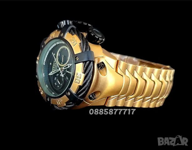 часовник INVICTA Reserve Thunderbolt Black 55 mm, НОВ, снимка 10 - Мъжки - 46847990