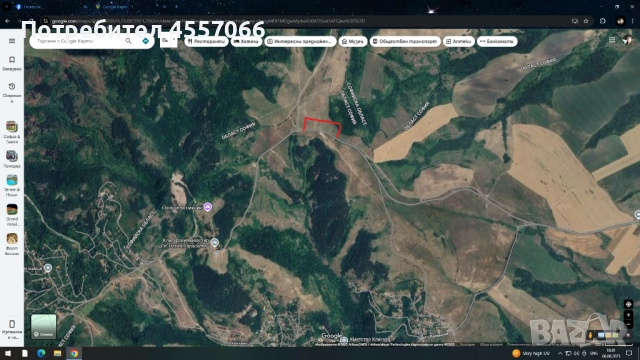 Продавам земеделска земя С.Клисура област София , снимка 2 - Земеделска земя - 52062725