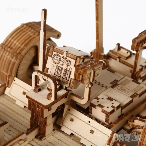 3D пъзел comfoyar Lunar Rover, дървен модел за сглобяване, снимка 5 - Пъзели - 51272048