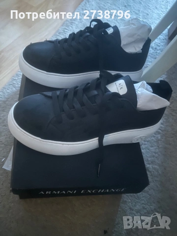 Оригинални обувки Armani Exchange, снимка 3 - Маратонки - 53075390