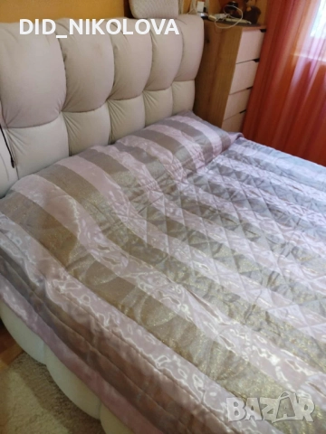  Луксозно шалте с две лица за спалня, снимка 6 - Покривки за легло - 51506981