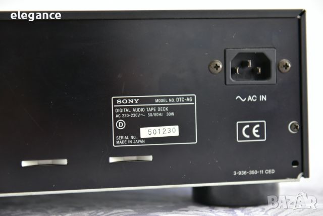 Sony DTC-A6 DAT Recorder, снимка 5 - Ресийвъри, усилватели, смесителни пултове - 45675781