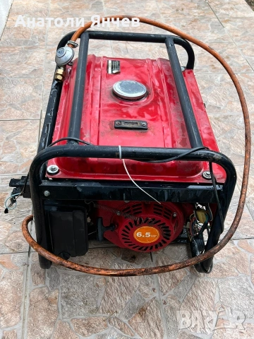 Продавам бензиново-газов генератор 3.5kw , снимка 3 - Градинска техника - 53924340
