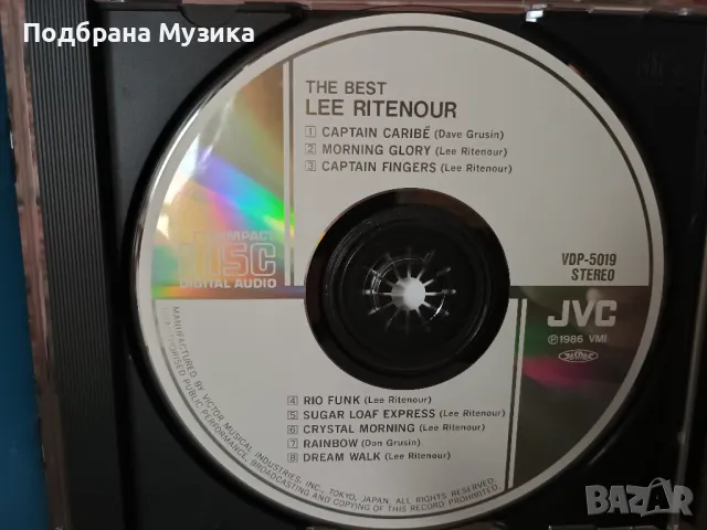 Lee Ritenour - The Best (1986 JVC Japan), снимка 4 - CD дискове - 49870366