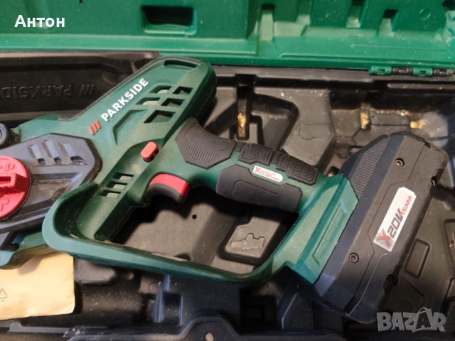 Верижен трион за клони parkside x20v Paghs 20 Li A1, снимка 3 - Други инструменти - 52545886