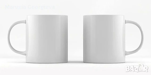 Чаша 330 мл с печат снимка