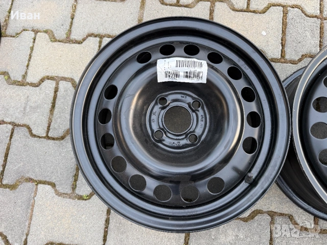 Единични Бройки ЧИСТО НОВИ Джанти 4х100 "GM" за -OPEL/др.- 6Jx15,ET43-, снимка 3 - Гуми и джанти - 53869585