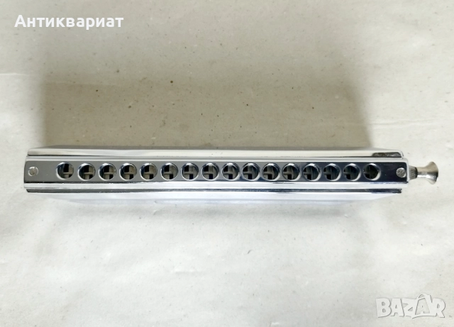 Хроматична Chromatic хармоника SWAN / 12, снимка 2 - Духови инструменти - 52245282