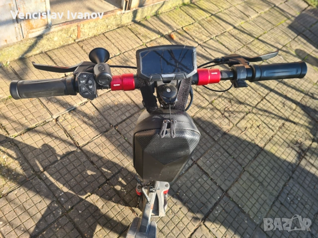 Тротинетка   iScooter iX6, 1000 W, 48 V-17,5 Ah, NFC, 45км/ч, снимка 5 - Скутери и тротинетки - 53478827