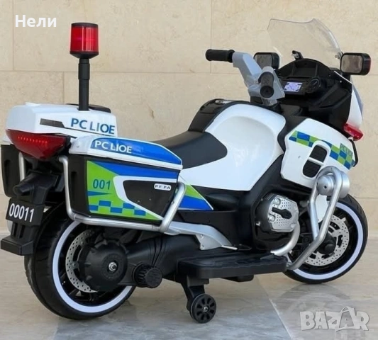 Акумулаторен Мотор POLICE 12V, снимка 6 - Детски велосипеди, триколки и коли - 16804472