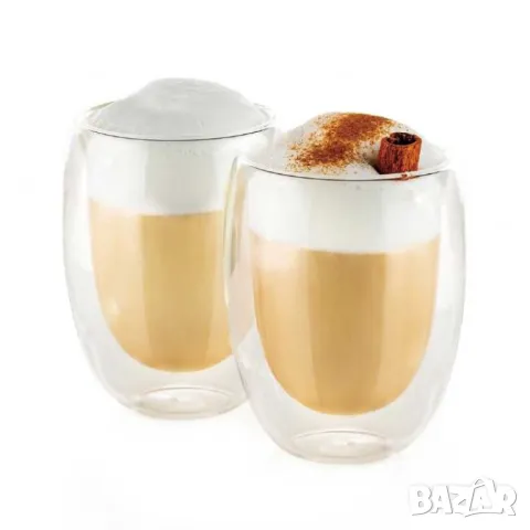 Чаша за капучино и лате 350ml, 2 броя, снимка 1