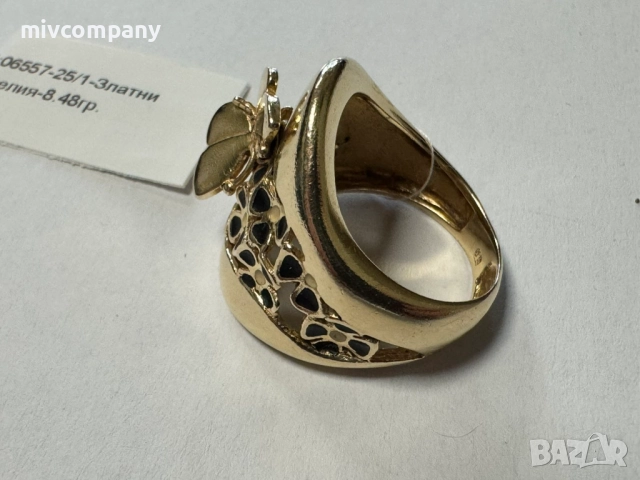 Златен пръстен 8.48гр., снимка 4 - Пръстени - 52836178