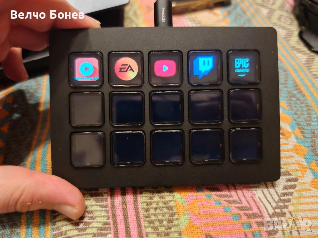 Stream Dock 15 бутона – контролер за стрийминг и бързи команди, снимка 3 - Други - 53798709