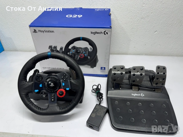 Волан с педали - Logitech G29 / PC/PS4/PS5