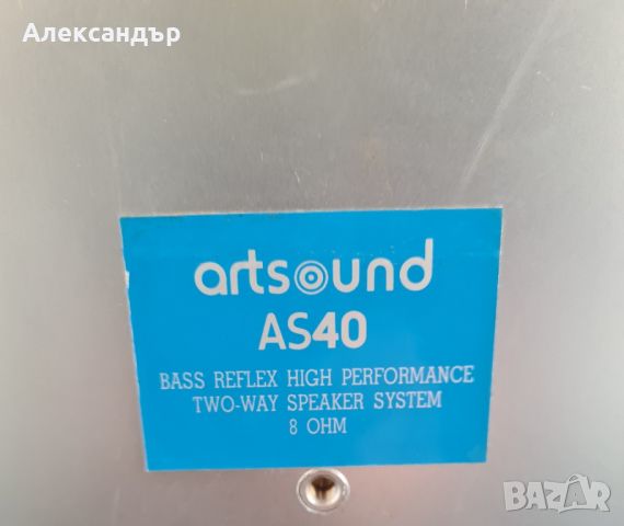 Високоговорител Artsound AS40, снимка 2 - Тонколони - 45497084