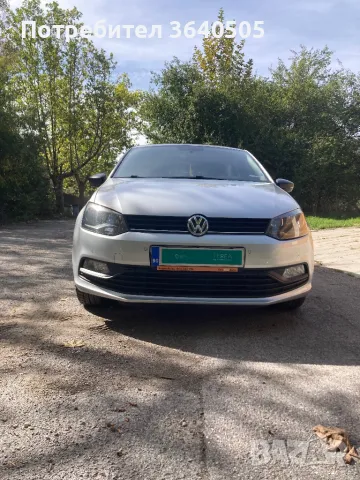  VW Polo 1. 4 TDI BlueMotion - 75 к. с. EURO6, снимка 6 - Автомобили и джипове - 48482795