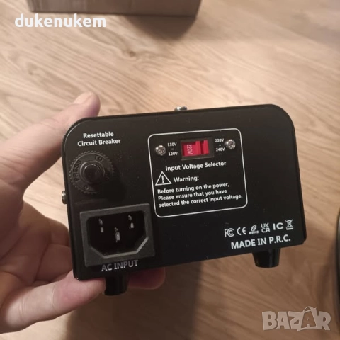 500W 220V към 110V Тороидален Трансформатор/Преобразувател на напрежение, снимка 10 - Друга електроника - 52046970