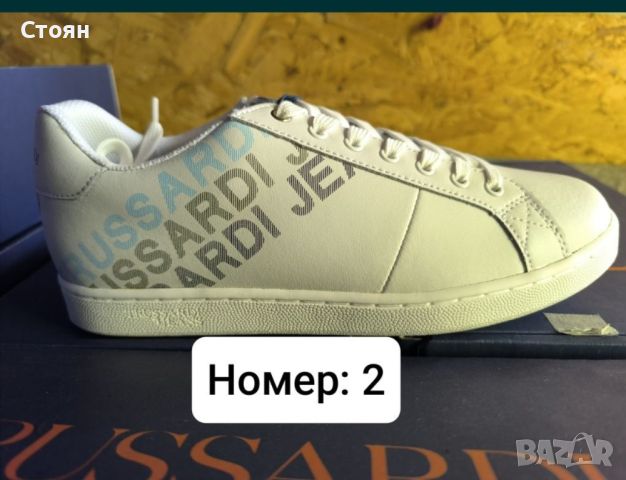 Trussardi Мъжки Обувки, снимка 2 - Маратонки - 46391579