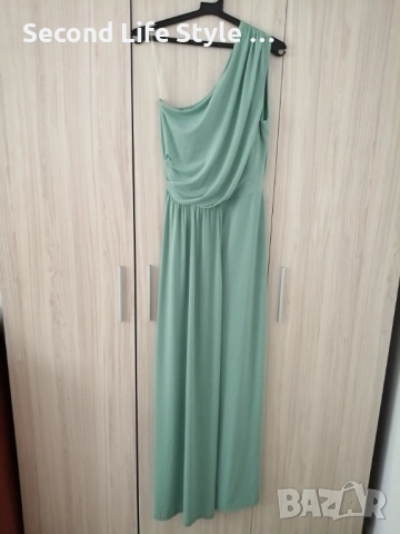 Италианска дълга елегантна дамска рокля по тялото р-р M, снимка 3 - Рокли - 54222000