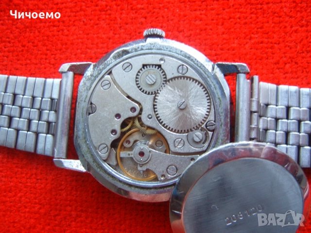 Победа Россия  Руска Тройка СССР ретро мъжки механичен часовник, снимка 6 - Антикварни и старинни предмети - 52411754