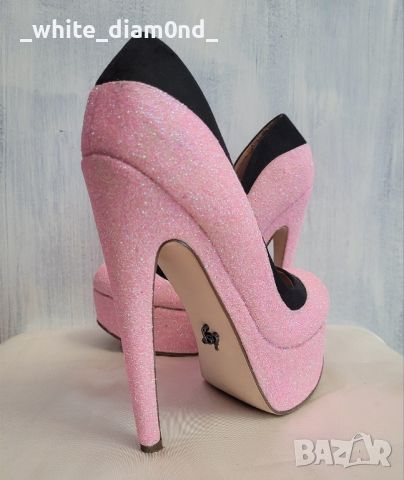 ТОП Модел!!!  Бутикови дамски обувки на ток номер 37 , снимка 1 - Дамски обувки на ток - 45426954